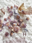 AJISAI Nail Art Accessories - Rose Garden Collection