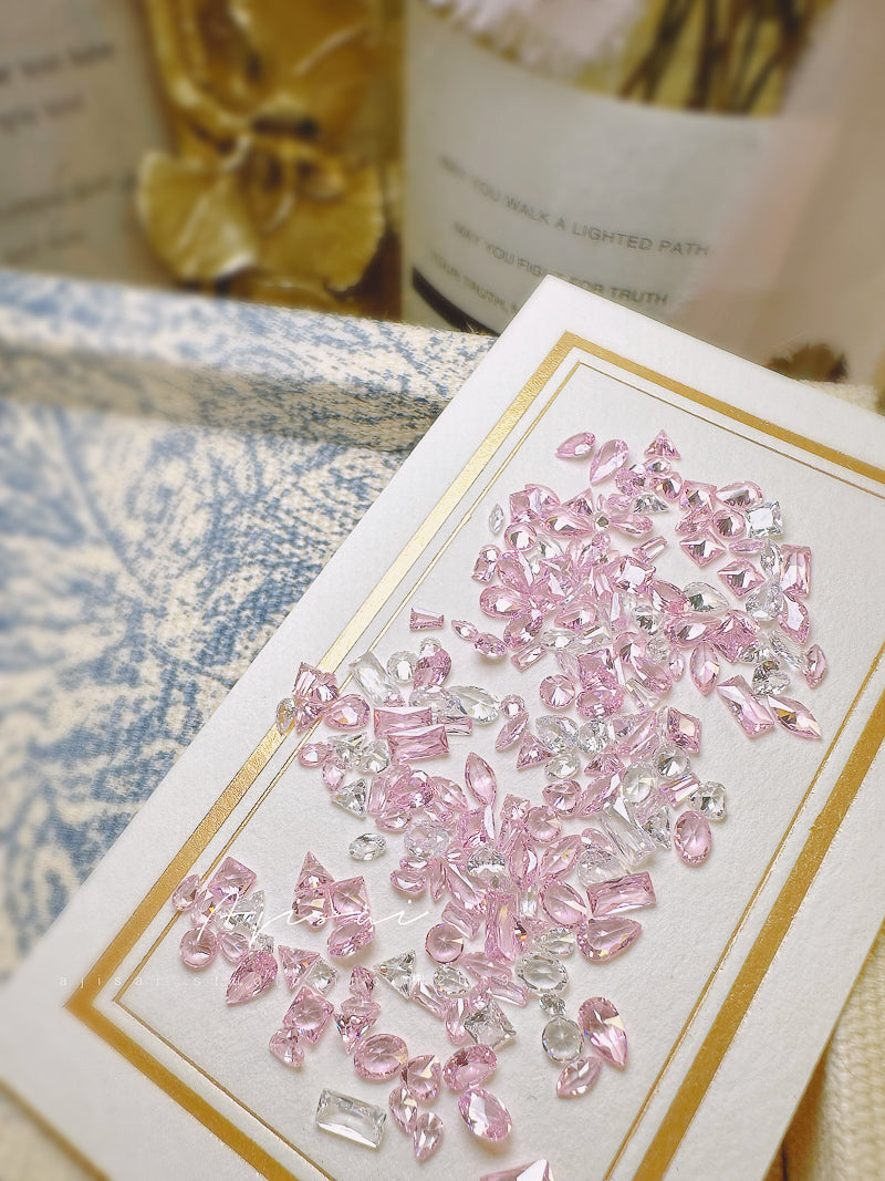 Luxury Zircon Collection Mini Point Back Mixed Style