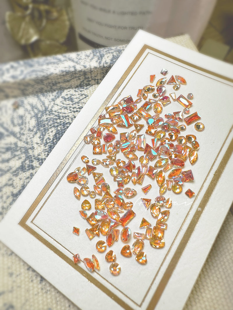 AJISAI Luxury Zircon Collection Mini Point Back Mixed Style