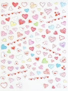 AJISAI Nail Sticker - Heart 2024 Collection