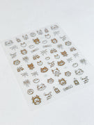 AJISAI 5D Nail Sticker - Year of Dragon