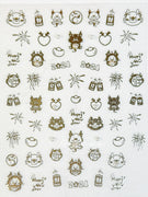 AJISAI 5D Nail Sticker - Year of Dragon