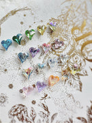 AJISAI Premium Crystal Pointed-back Sweet Heart - 13 x 12 mm
