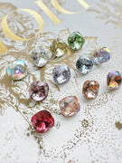 AJISAI Premium Crystal Pointed-back Cushion Cut Fancy Stone - 10mm