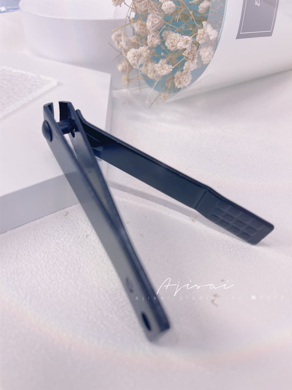 AJISAI Nail Tools Triple Black Collection - Scissor/Clipper/Modelling