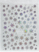 AJISAI Nail Sticker - Crystal Snow