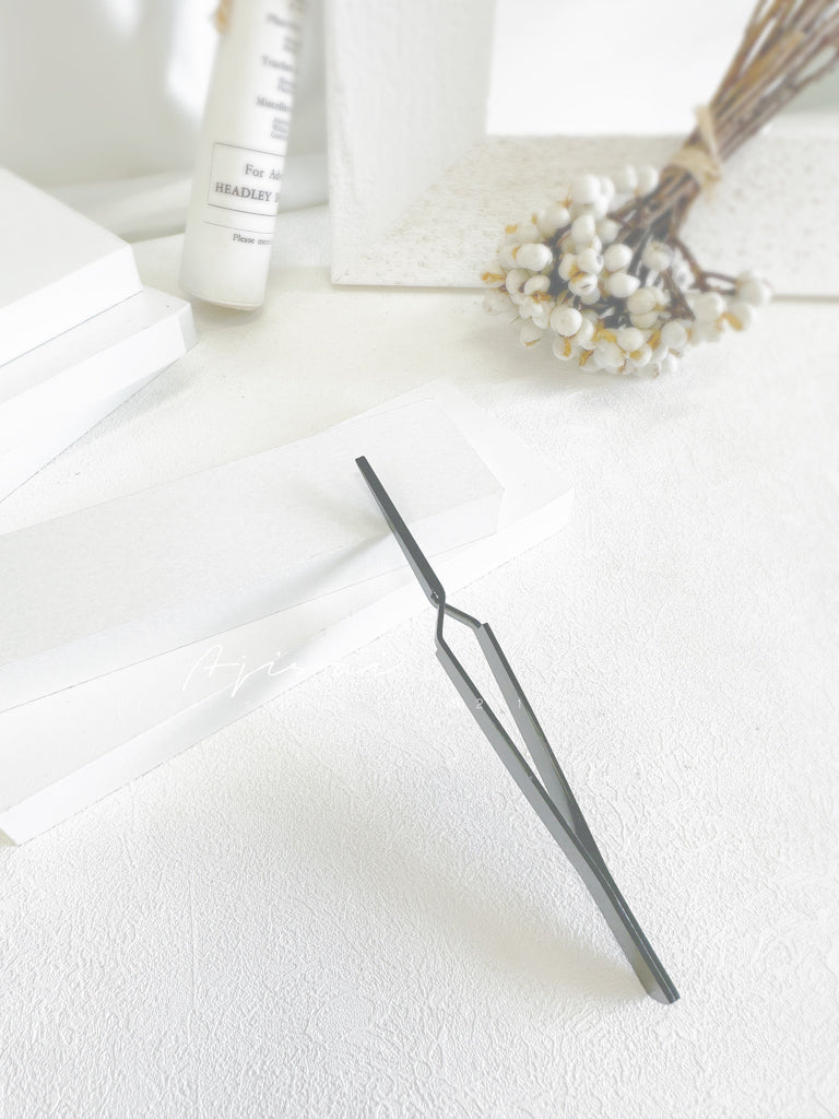 AJISAI Nail Tools Triple Black Collection - Scissor/Clipper/Modelling