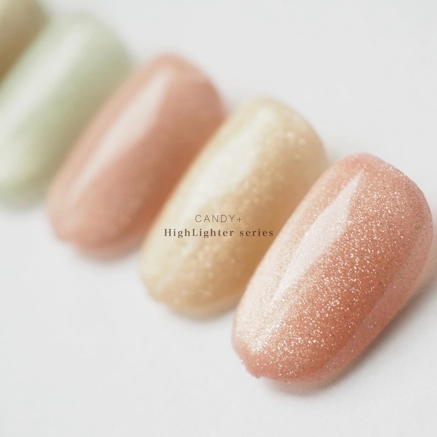 CANDY+ New Highlight Series - 5 Colour Gel