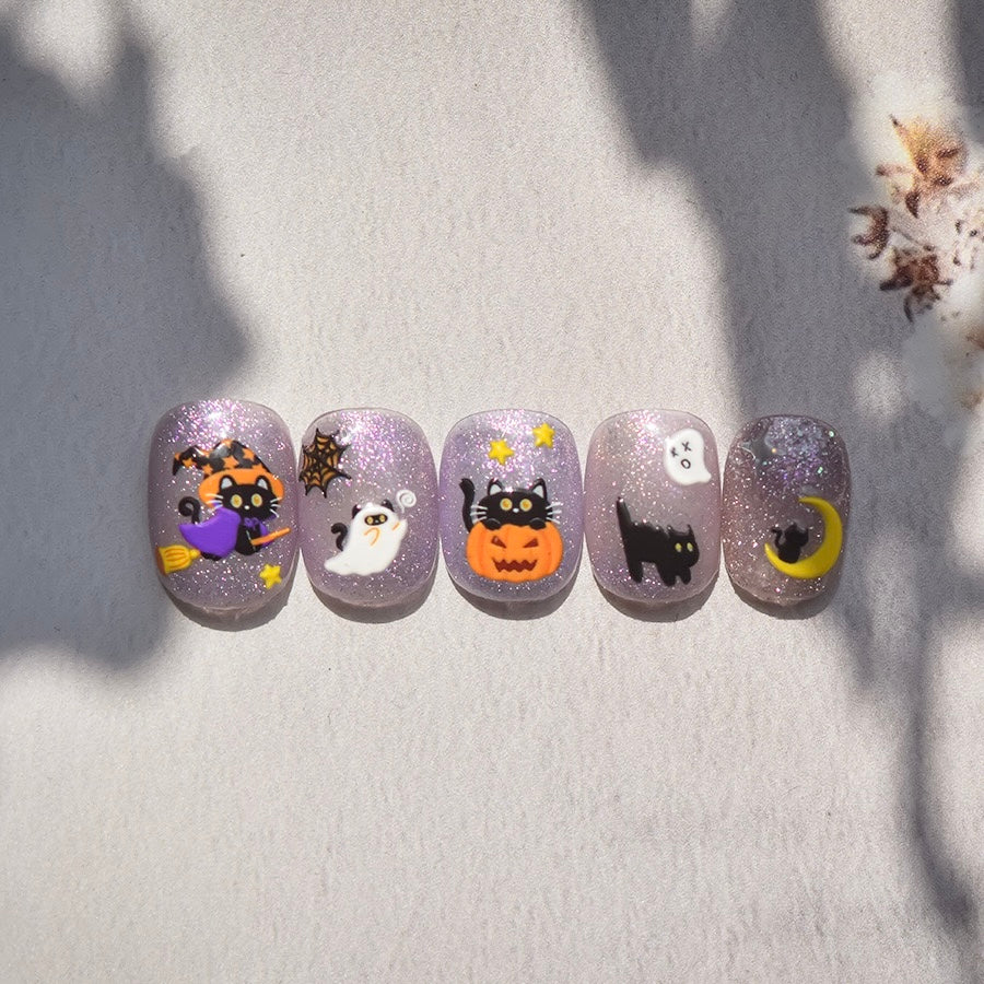 AJISAI 3D Nail Sticker - Halloween Party