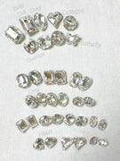 AJISAI Premium Crystal Pointed-back Clear Collection