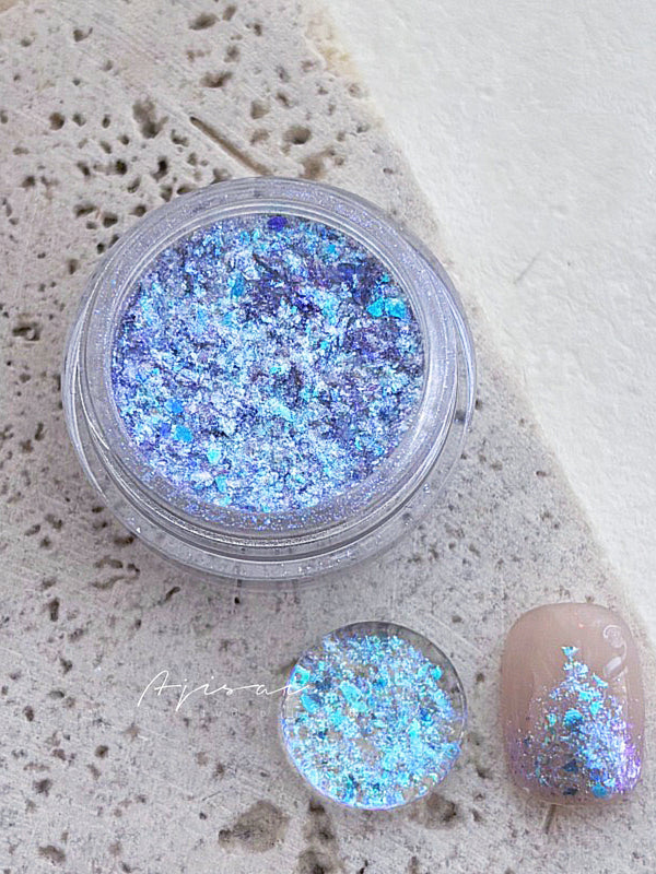 AJISAI Nail Art - Aurora Nail Flake Set