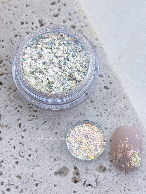 AJISAI Nail Art - Aurora Nail Flake Set