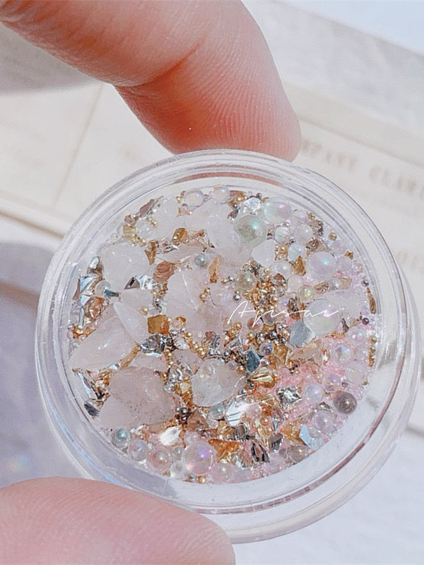 AJISAI Nail Art Accessories Ins-style vintage baroque flakes