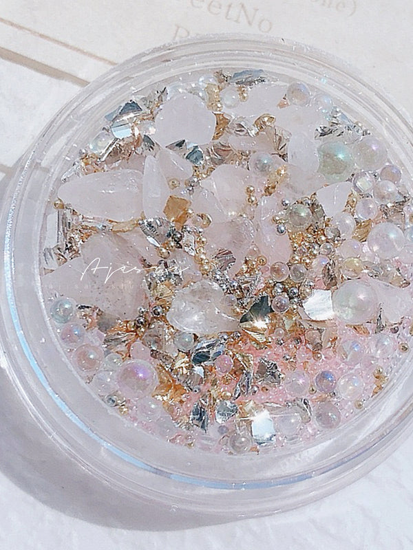 AJISAI Nail Art Accessories Ins-style vintage baroque flakes