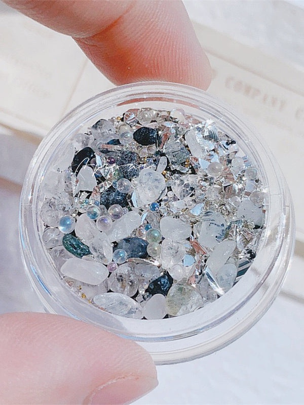 AJISAI Nail Art Accessories Ins-style vintage baroque flakes