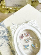 AJISAI Luxury Crystal Flatback Butterfly - 8mm