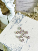 AJISAI Luxury 6D Crystal Point Back Round - Roseline