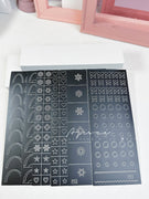 AJISAI Nail Sticker - PAT PAT Airbrush Hollow Sticker