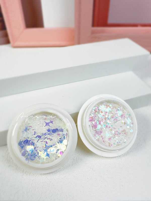 AJISAI Nail Accessories - Mermaid Flakes Collection