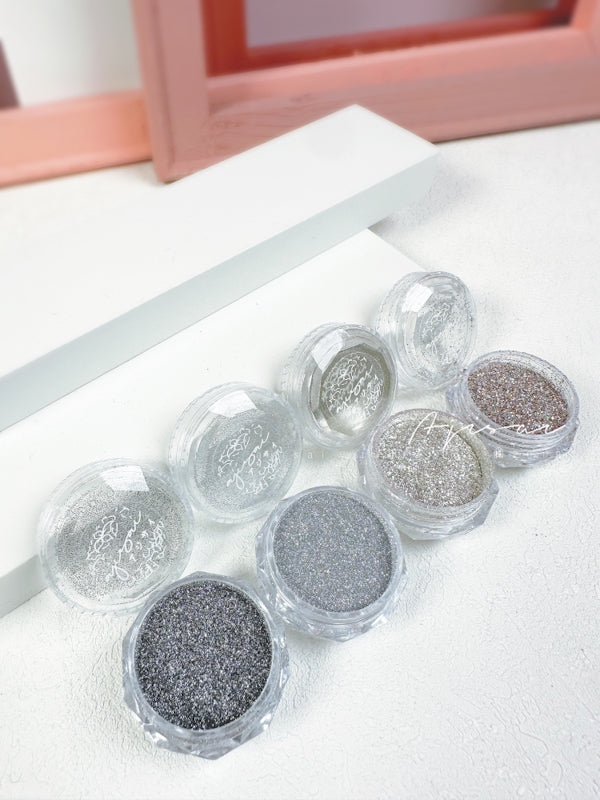 AJISAI Nail Accessories - Luminaries Reflective Glitter Set