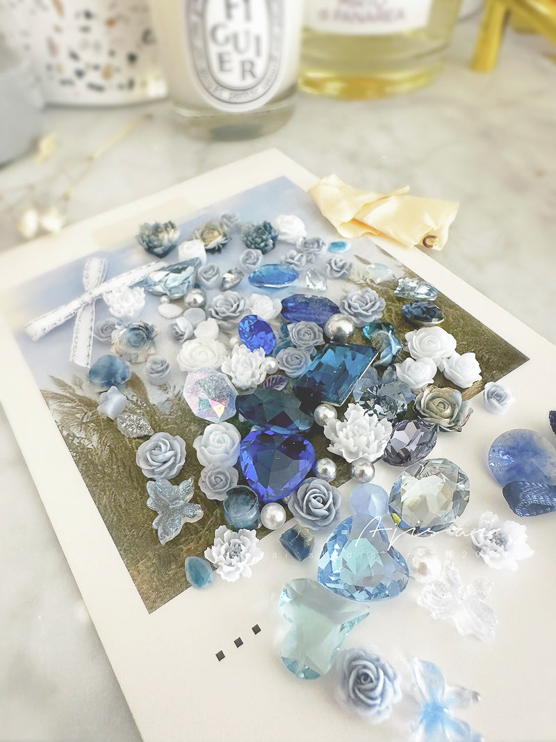 AJISAI Nail Art Accessories - Botanical Garden Summer Collection