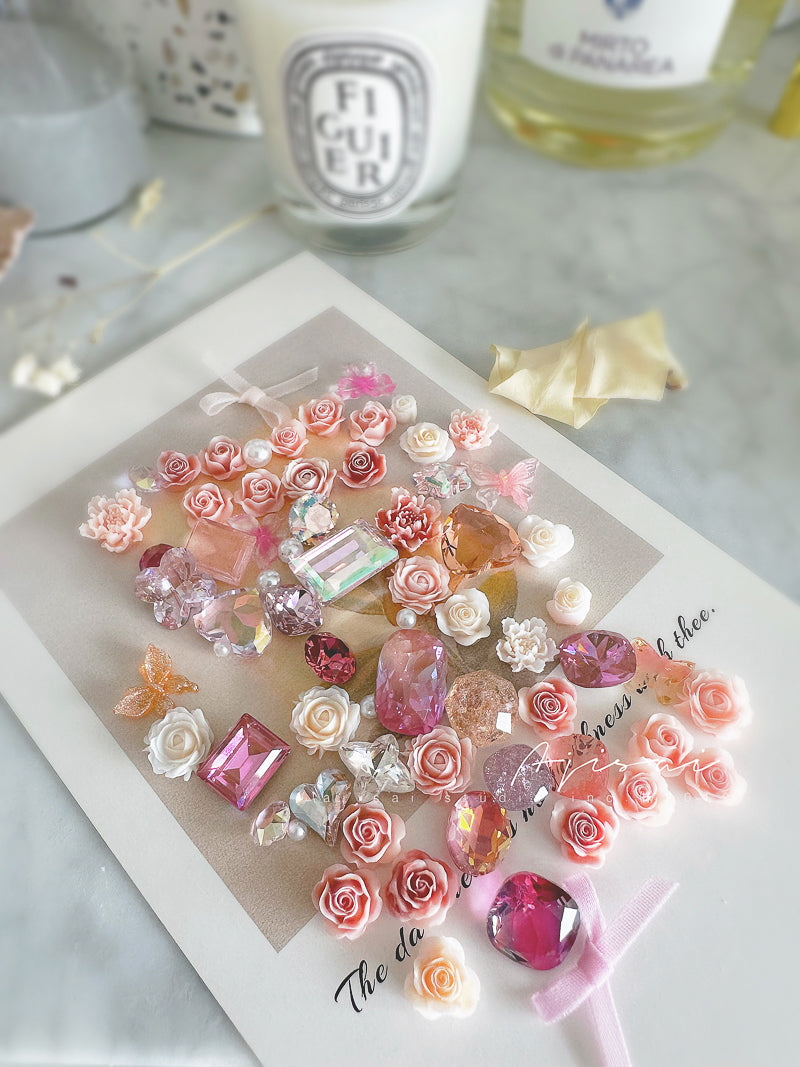 AJISAI Nail Art Accessories - Botanical Garden Fall Collection