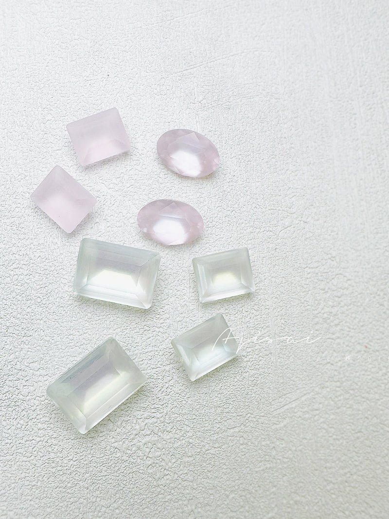 AJISAI Premium Crystal Pointed-back Mochi Set