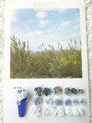 AJISAI Nail Art Accessories - Botanical Garden Summer Collection