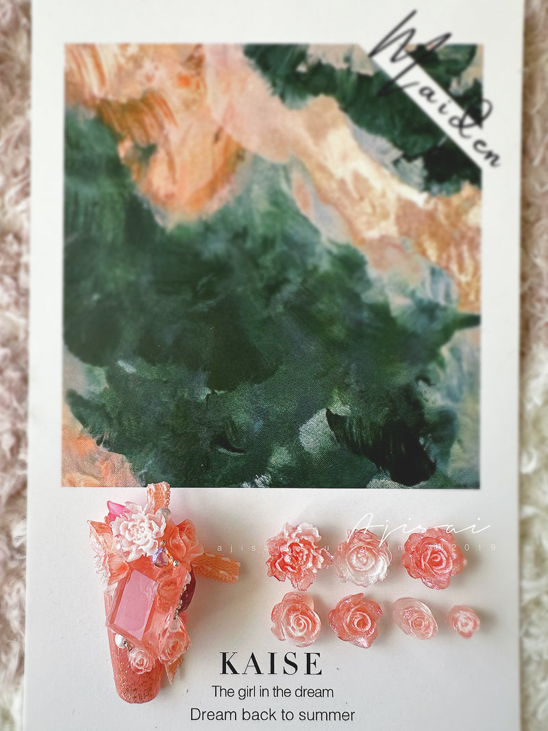 AJISAI Nail Art Accessories - Botanical Garden Fall Collection