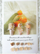 AJISAI Nail Art Accessories - Botanical Garden Summer Collection