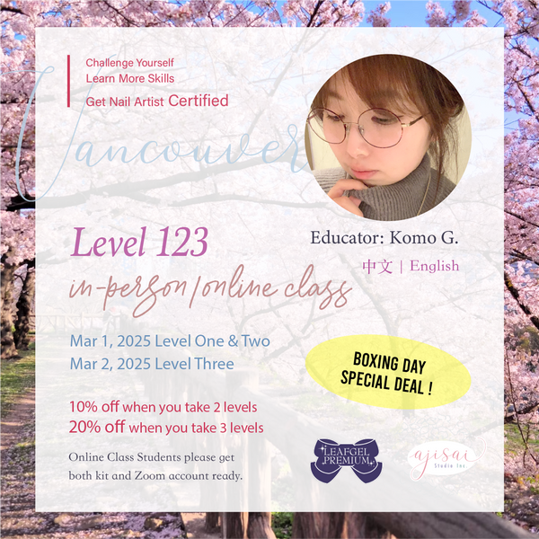 Leafgel Level 1-3 Class Combo - 3 Certificates