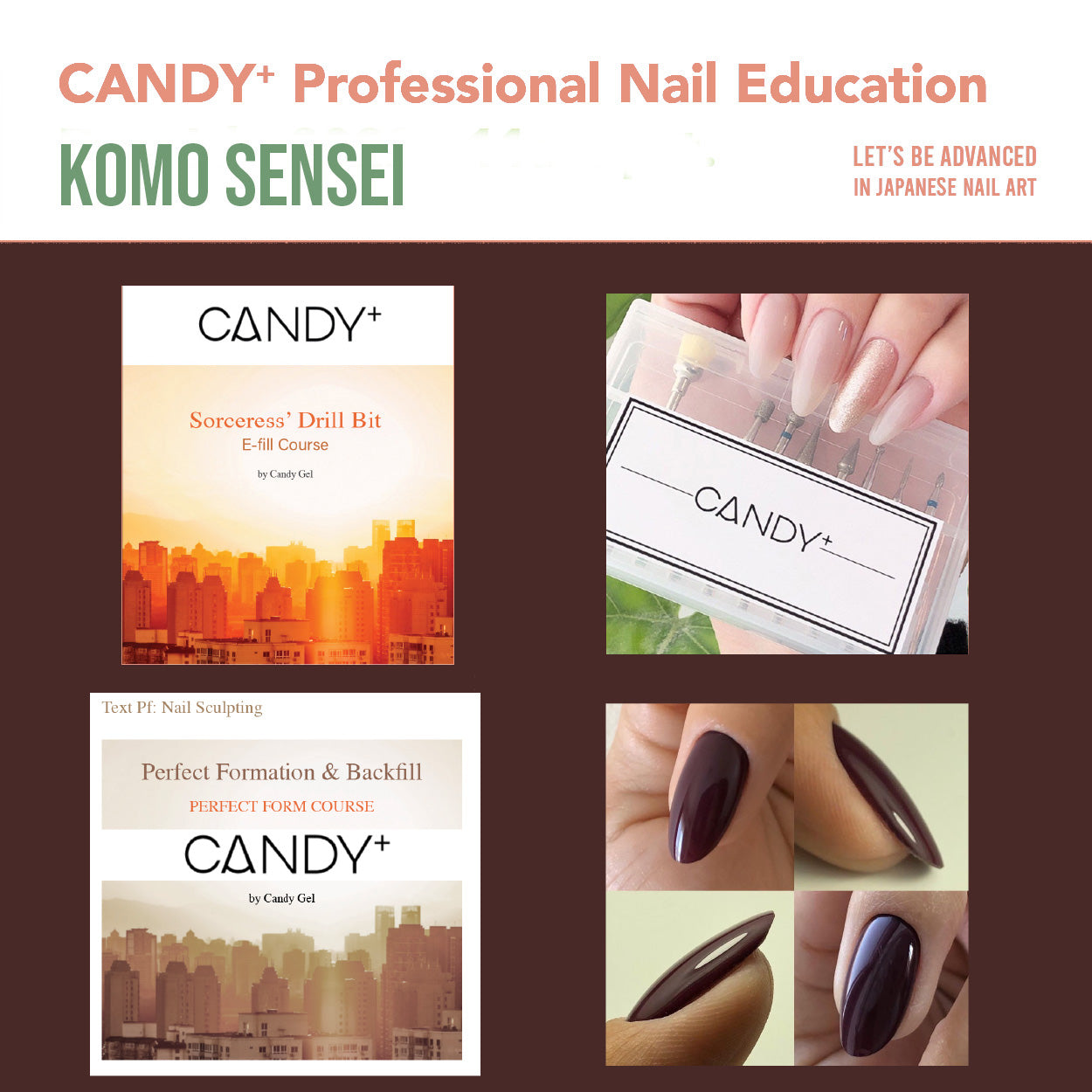 CANDY+ Nail Education Step1&2 Combo Class