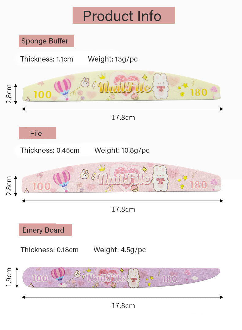 Nail Files and Buffer