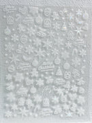 3D Nail Sticker - Christmas Party