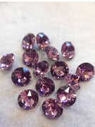 AJISAI Luxury 6D Crystal Point Back Round - Antique Pink