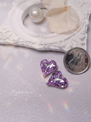 AJISAI Pointed Back Crystal - Sweet Heart