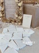 AJISAI Nail Rock Decor Background - Marble