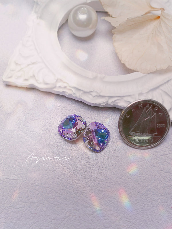 AJISAI Crystal Square Cushion Cut