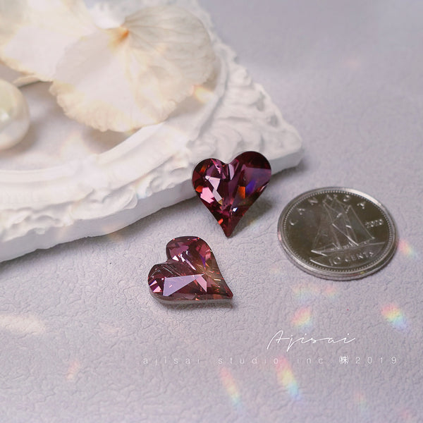 AJISAI Pointed Back Crystal - Sweet Heart