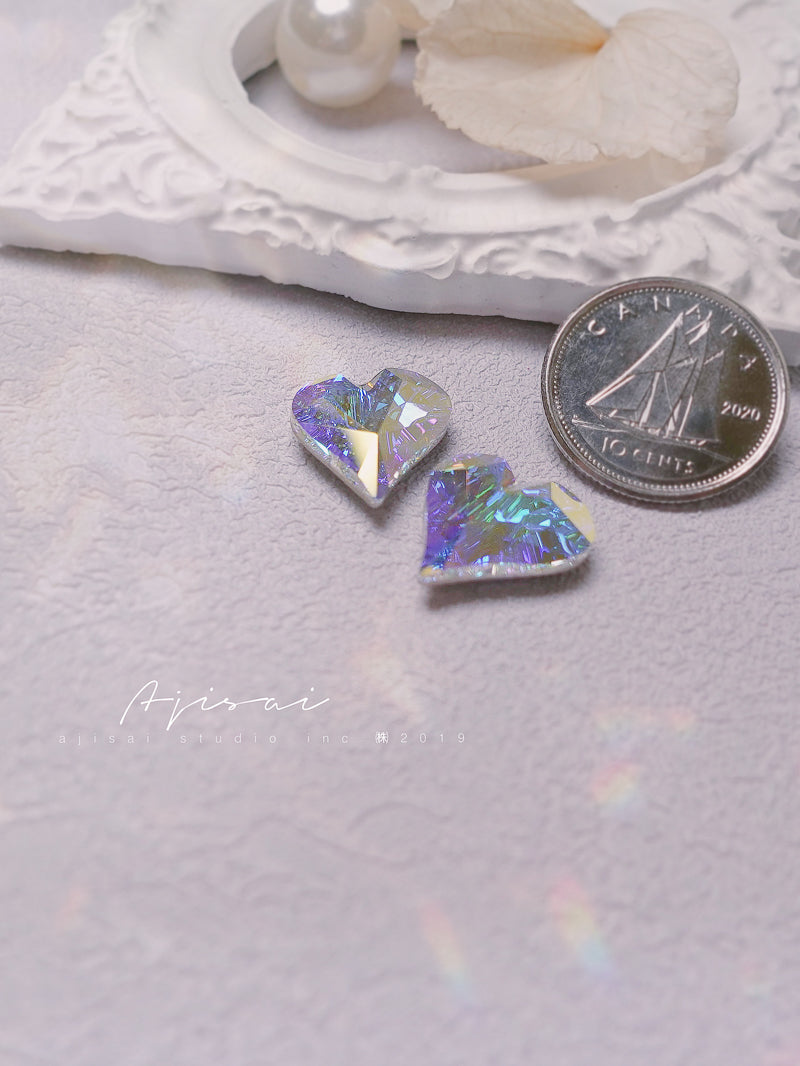 AJISAI Pointed Back Crystal - Sweet Heart