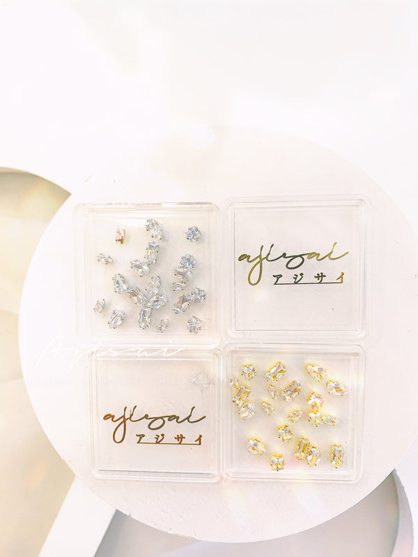 AJISAI Nail Art Set - Ring Crystal Set