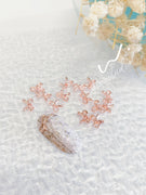 AJISAI Charm - Rose Gold Bowtie Collection