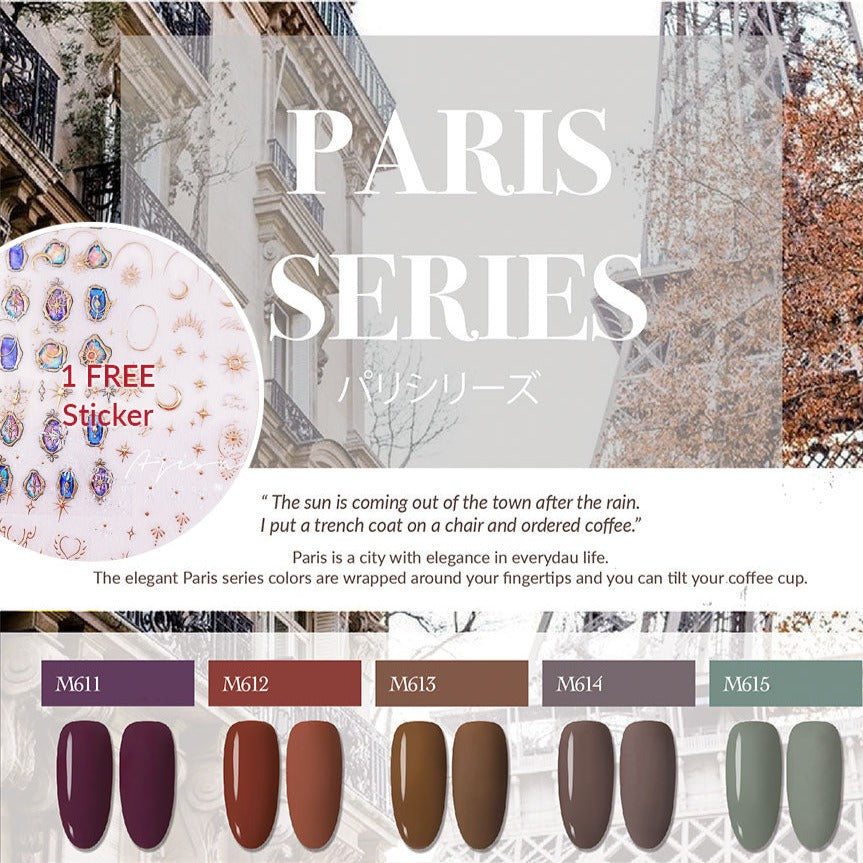 CANDY+ Paris Series - 10 Colour Gel