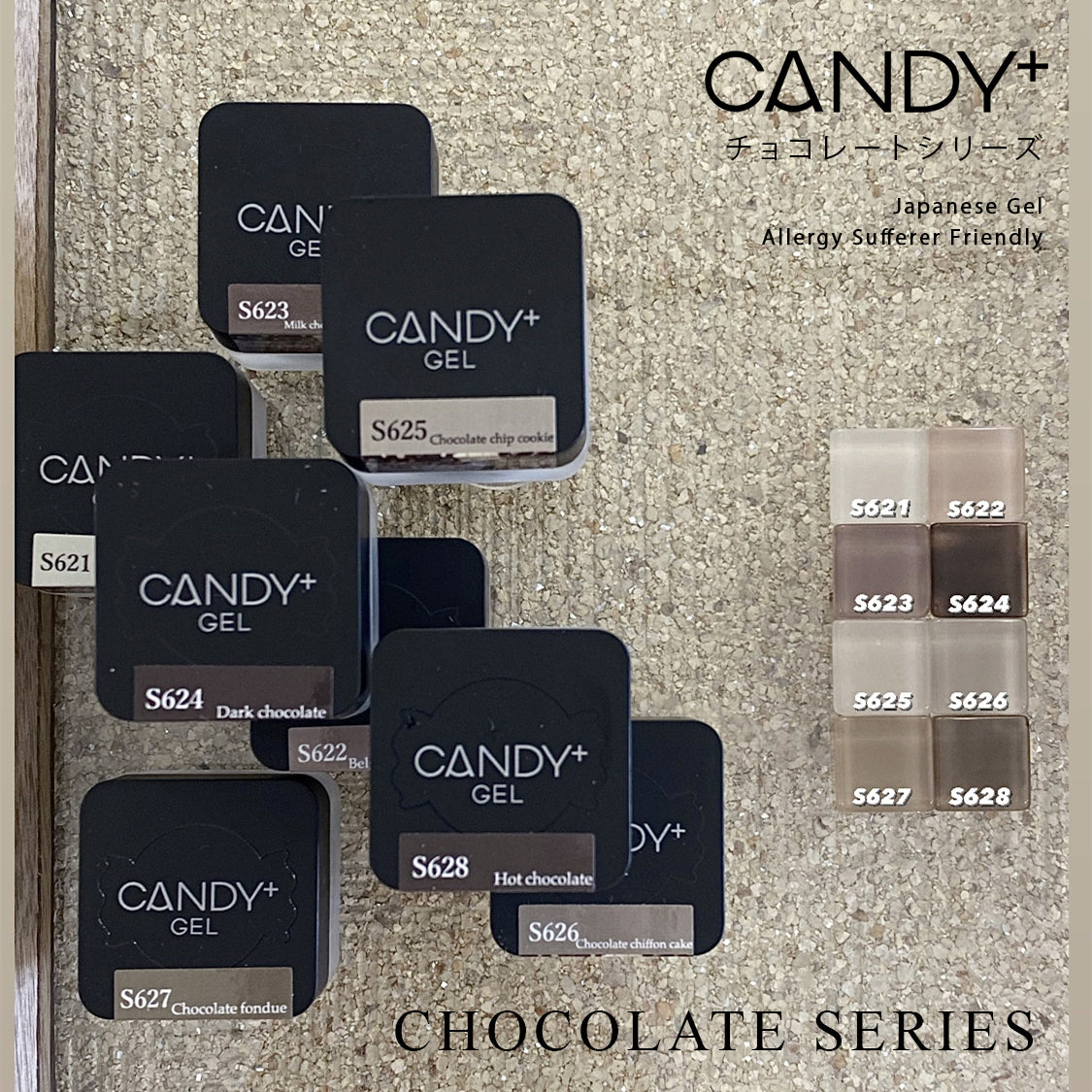 CANDY+ Chocolate Series - 8 Colour Gel
