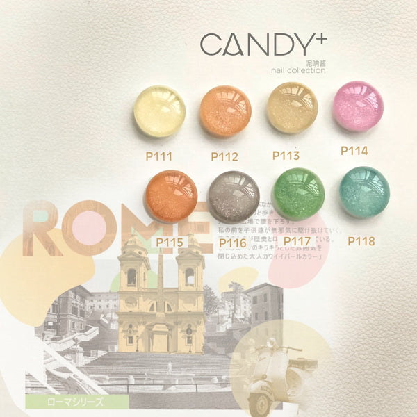 CANDY+ Rome Series - 8 Colour Gel