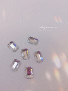 AJISAI Luxury Crystal Flatback Emerald - 8*5.5mm