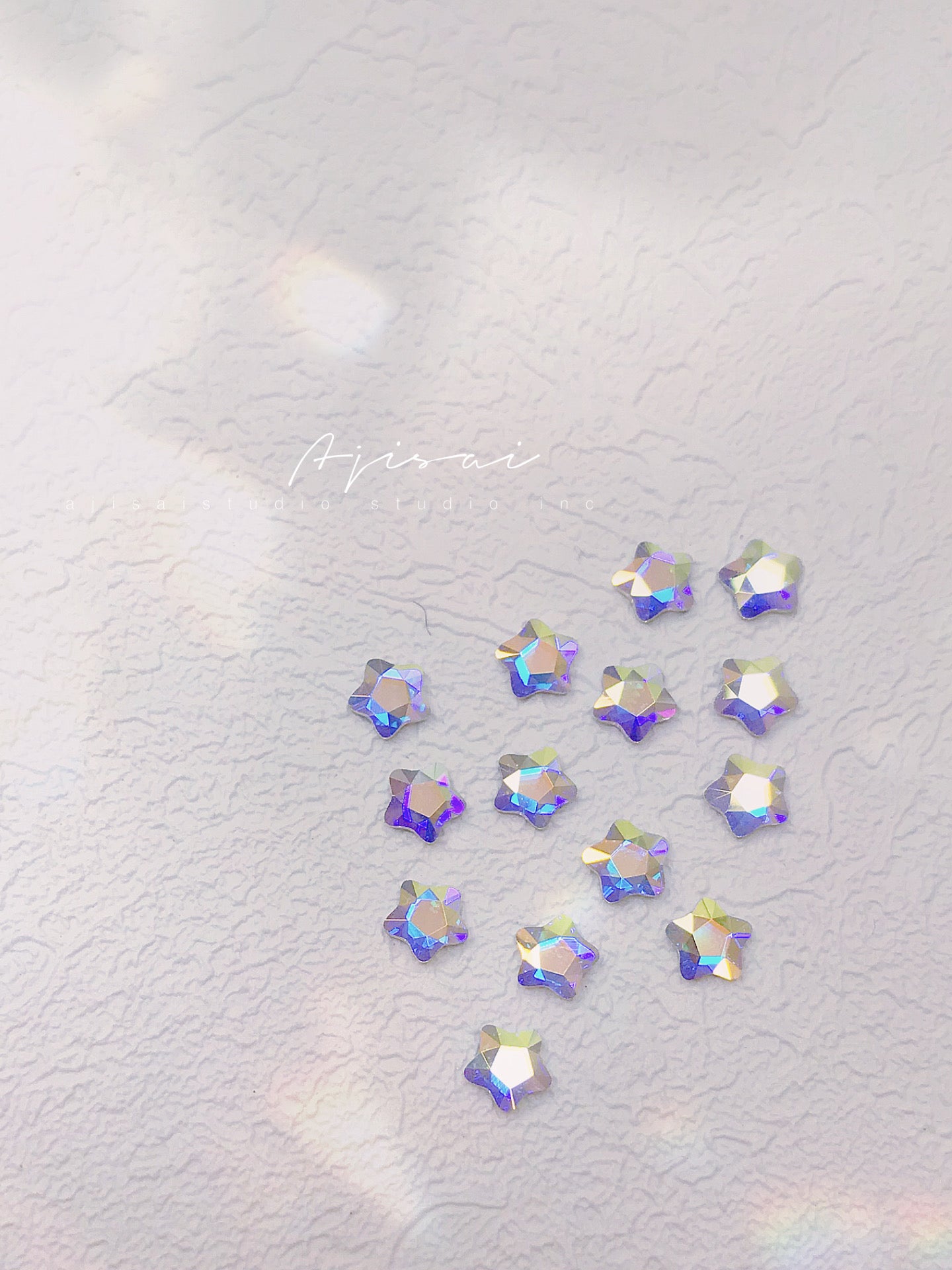 AJISAI Luxury Crystal Flatback Star - 4mm