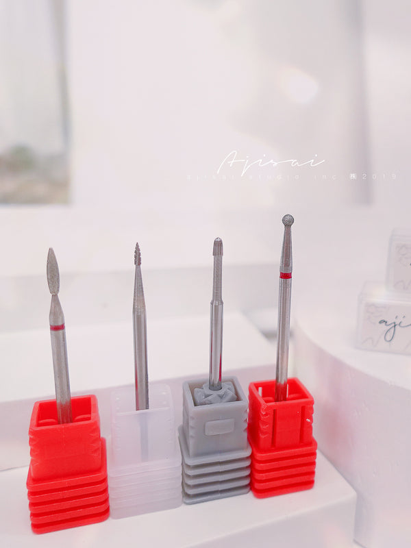 AJISAI Nail Tools Nail Preparation Drill Bit Collection