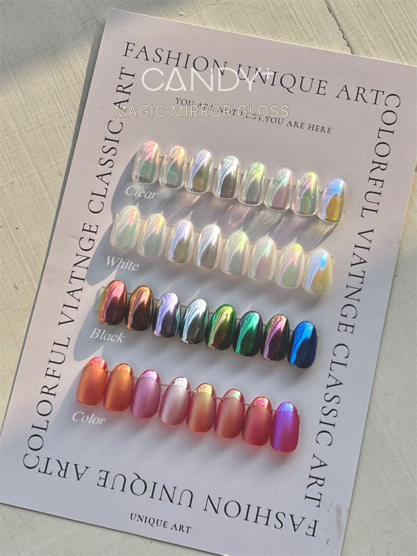 CANDY+ Magic Mirror Gloss Series - 8 Colours