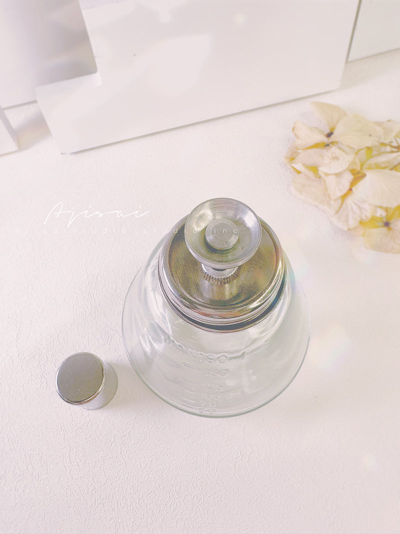 AJISAI Glass Alcohol Dispenser